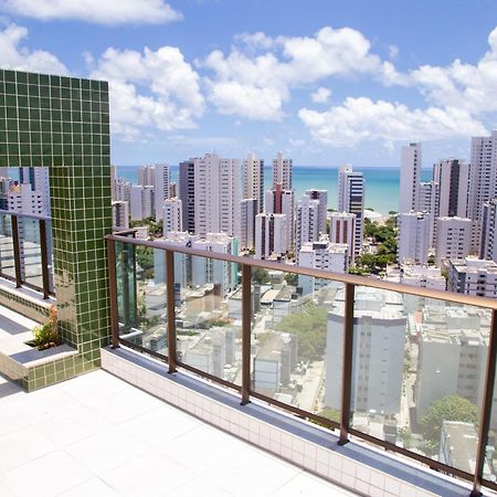 Ferienwohnung Flat Novo Em Boa Viagem, Com Vista Para O Mar, Andar Alto Recife Exterior foto